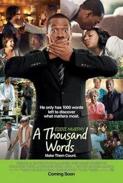 Тысяча слов — A Thousand Words (2012) Постер фильма «Тысяча слов» 2012 года